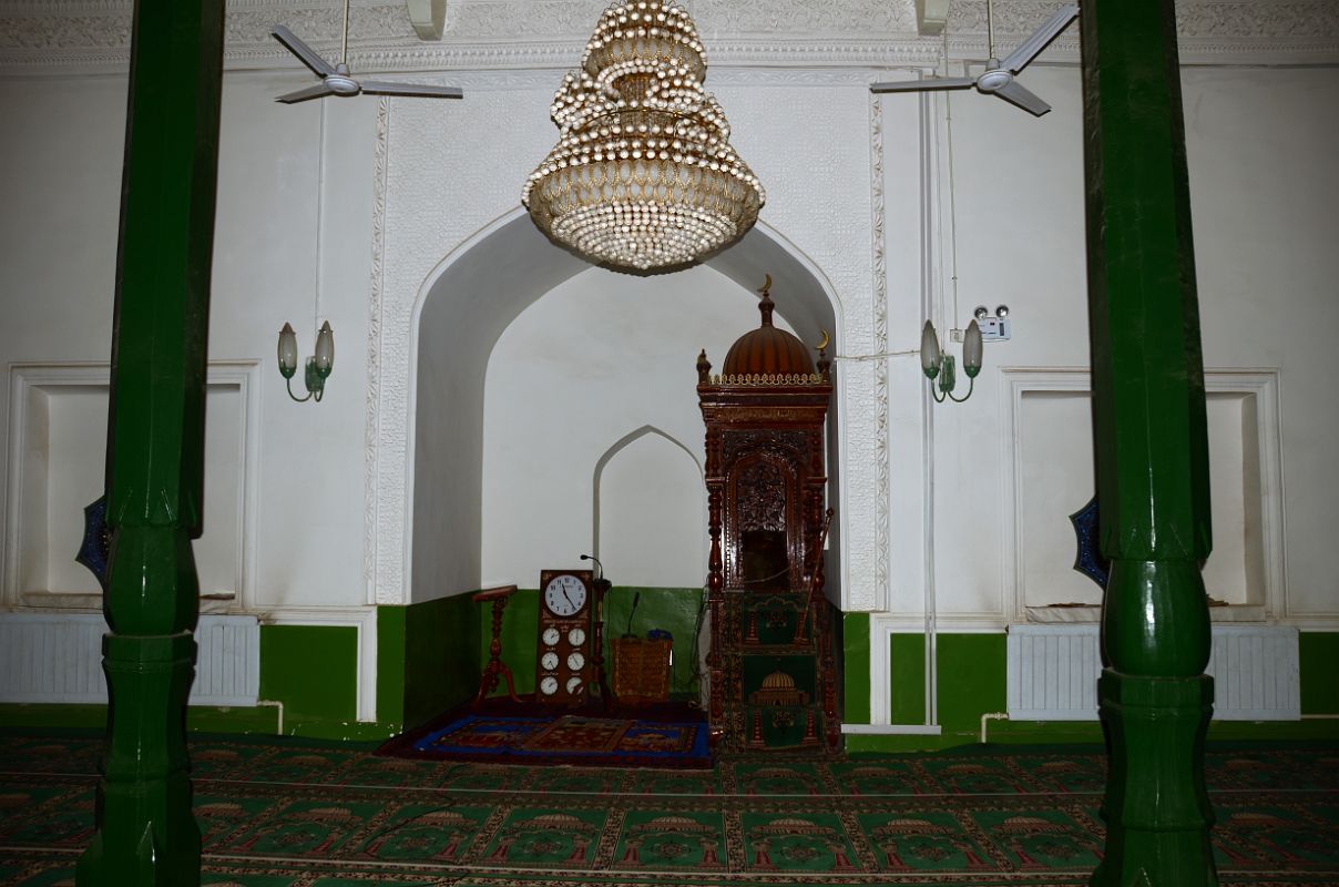 07 Kashgar Id Kah Mosque Seven Clocks In the Main Worship Hall